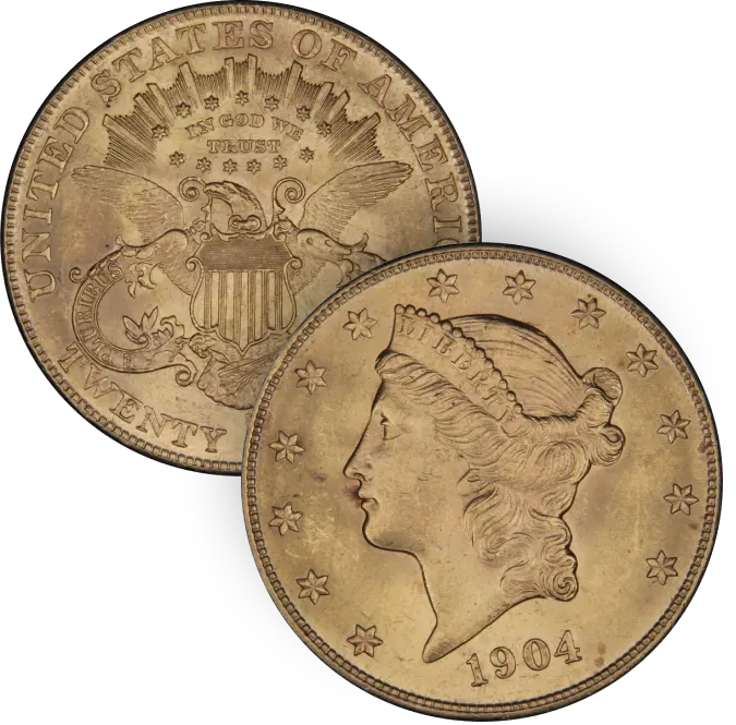 American Gold Liberty Head Coin