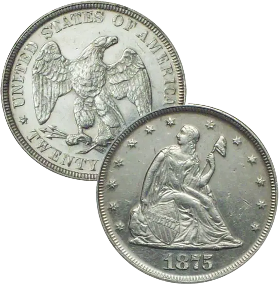 numismatic US Twenty Cent Pieces