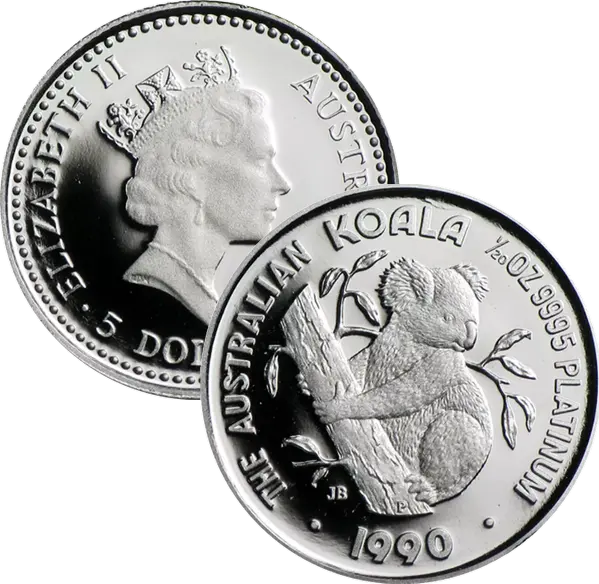 Australian Platinum Koala Coins