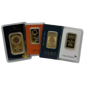 1oz Gold Bar - Major Brand in Assay (4)