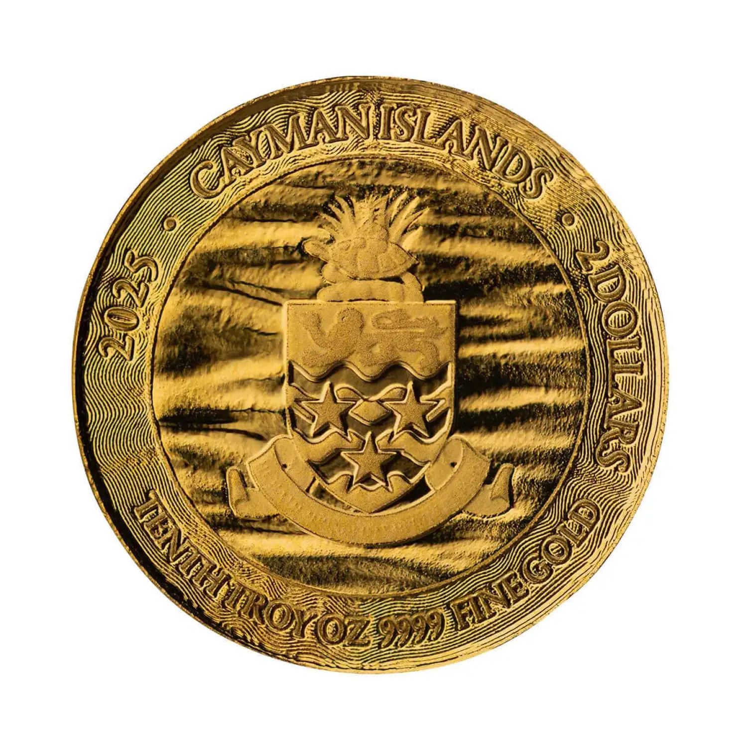 2025 1/10 oz Stingray - Cayman Islands Gold Coin - Nashville Gold & Coin