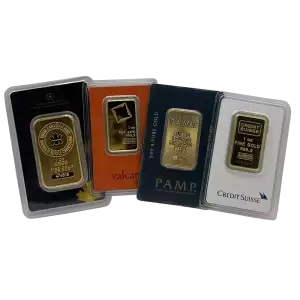 1oz Gold Bar - Major Brand in Assay (4)