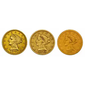 Any Year $2.50 Liberty Head Coin Circ