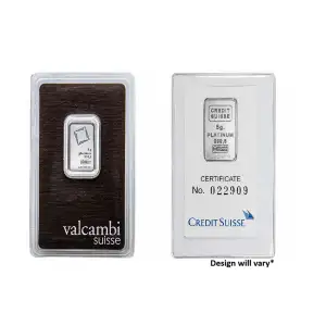 5g Generic Platinum Bar