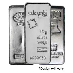 1kg Generic Silver Bar (2)
