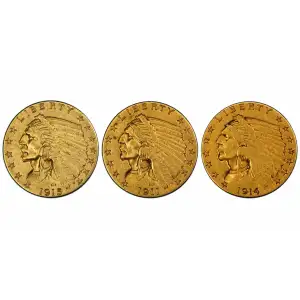 Any Year $2.50 Indian Head Coin Circ