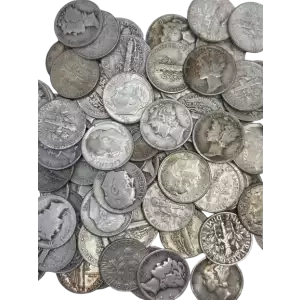 US 90% Silver Dime - Pre 1965 - 10c